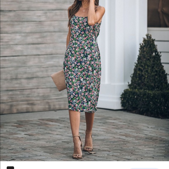 Floral Midi Dress